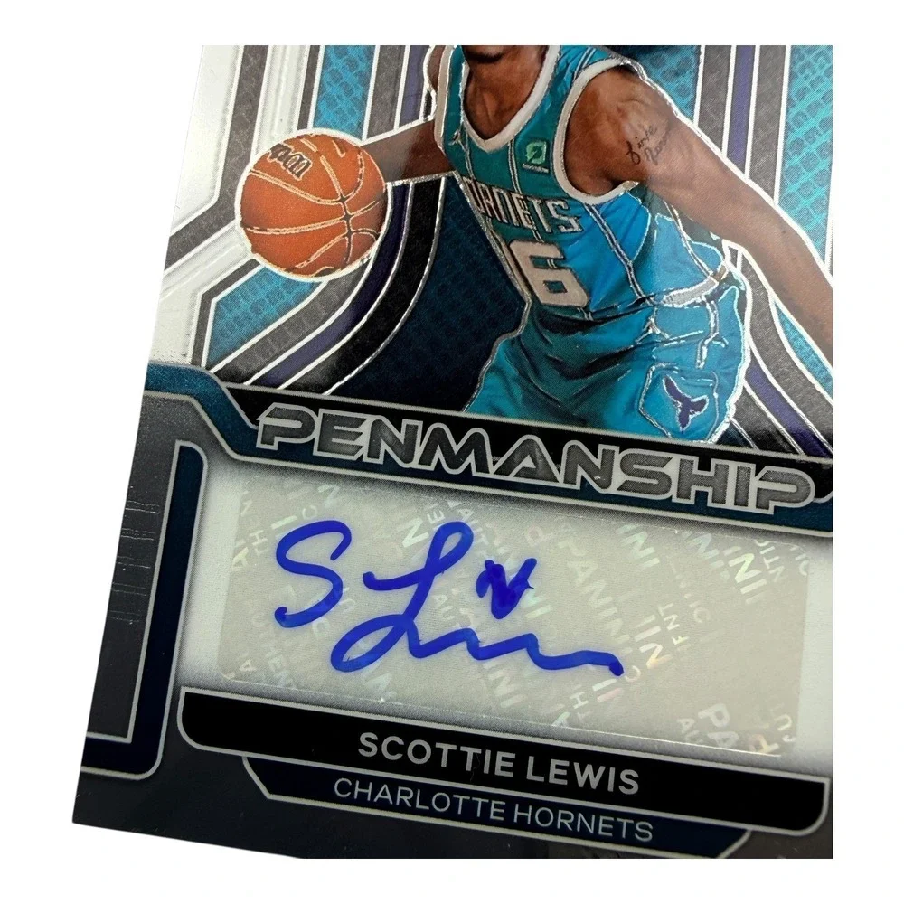2021 Panini Prizm‎ Scottie Lewis Autograph Penmanship RC Charlotte Hornets